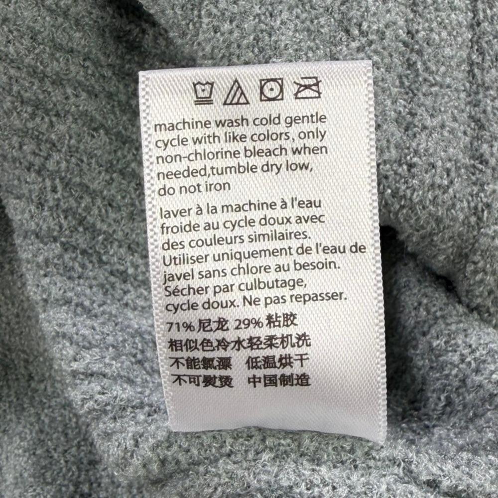 Barefoot Dreams CozyChic Ultra Lite Pullover Sweater Women Small Sage Green Warm - Picture 8 of 12